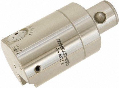 Seco Indexable Boring Bar: A795 003, 10.00 mm Min Bore, 16.00 mm Shank Dia, 90 deg Lead, Steel - 00056642