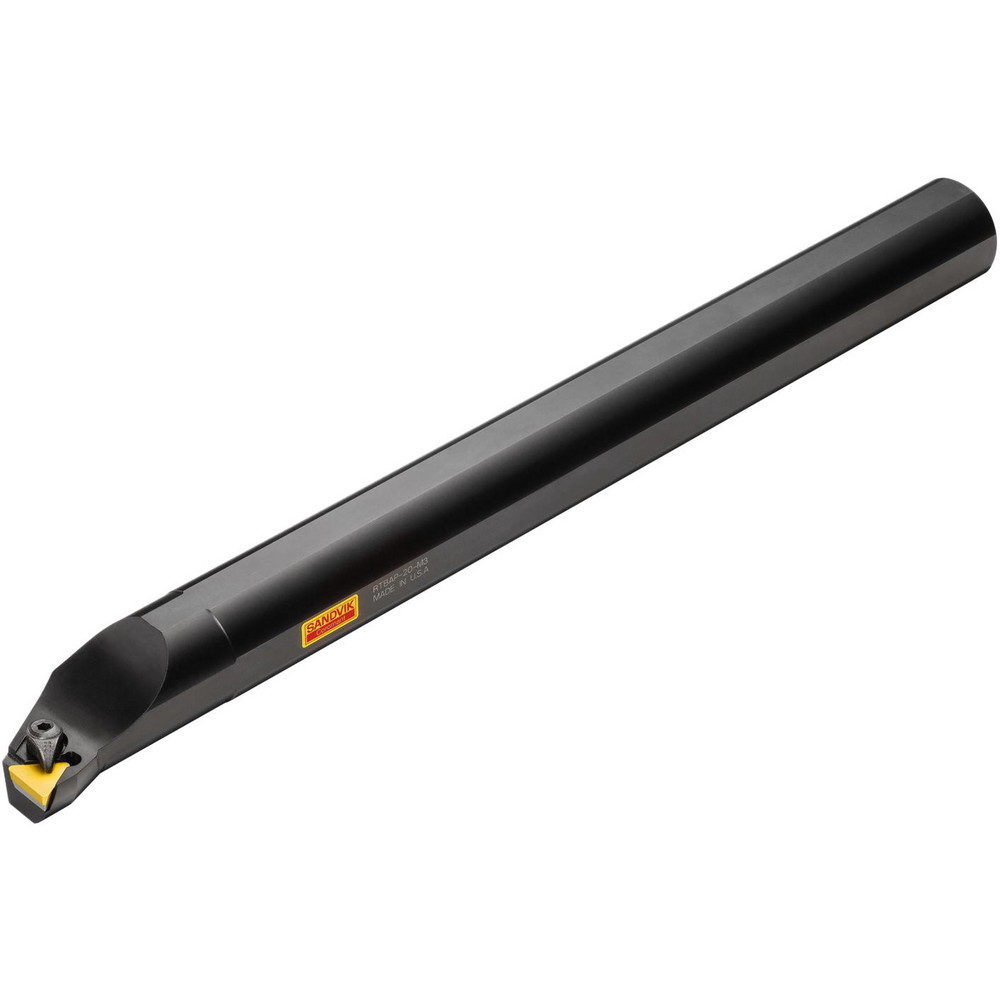 Sandvik Coromant Indexable Boring Bar: RTBAP12M2, 1.0000" Min Bore, Right Hand, 0 deg Lead, Steel - 5741322