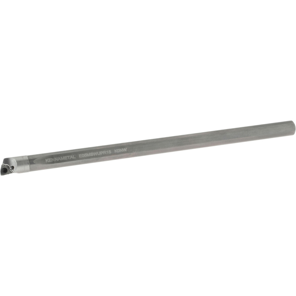 Kennametal Indexable Boring Bar: E12SSWUDR04, 12.80 mm Min Bore, Right Hand, 12.00 mm Shank Dia, 3 deg Lead, Solid Carbide - 1930560