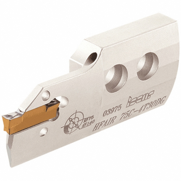 Iscar Indexable Grooving Blade: 1.26" High, Right Hand, 0.2362" Min Width - 2550025