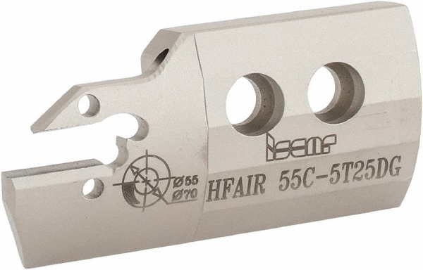 Iscar Indexable Grooving Blade: 1.26" High, Right Hand, 0.2362" Min Width - 2550025