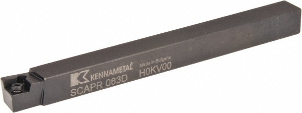 Kennametal Indexable Turning Toolholder: SCAPR083D, Screw - 1095663