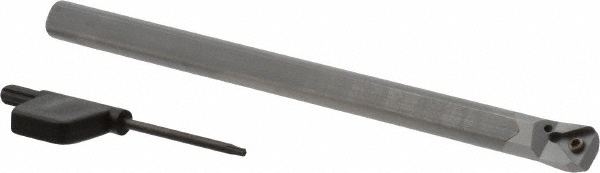Walter Indexable Boring Bar: A06M-SWLCR2, 0.4750" Min Bore, Right Hand, 95 deg Lead, Steel - 5364749