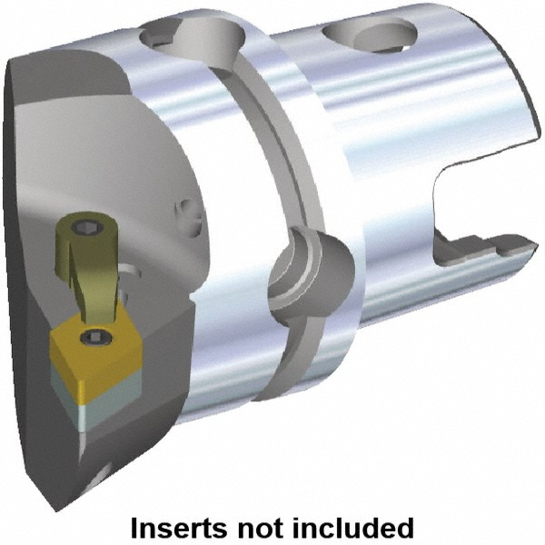 Kennametal Modular Turning & Profiling Head: Size KM50, 50 mm Head Length, Right Hand - 3738151