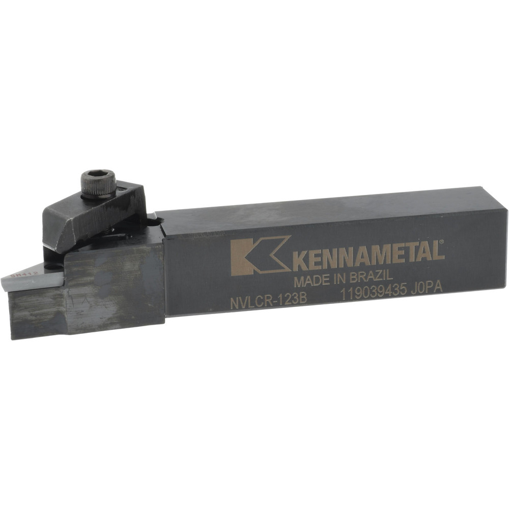 Kennametal Indexable Boring Bar: A16MNNTOL2, 22 mm Min Bore Dia, Left Hand Cut, 16 mm Shank Dia, 3 ° Lead Angle, Steel - 1098948