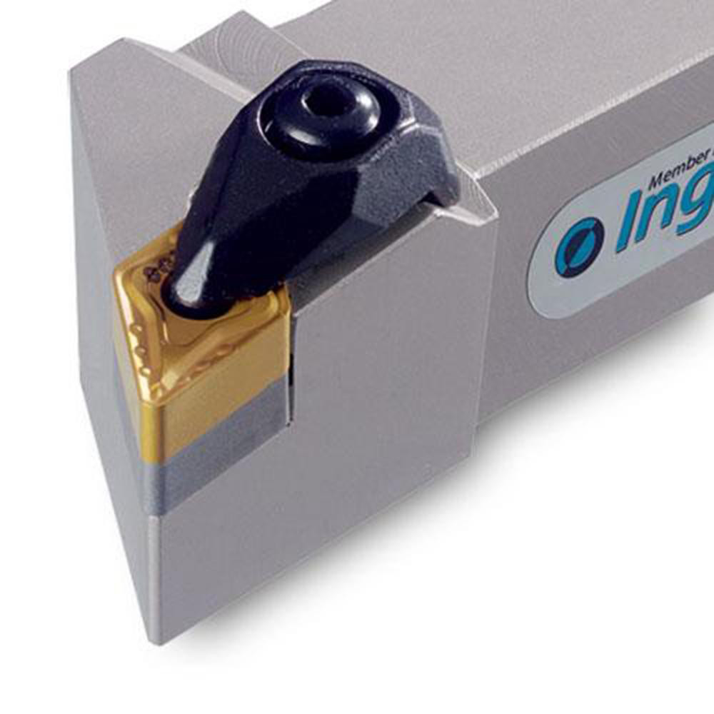 Ingersoll Cutting Tools Indexable Turning Toolholder: TDJNL12-3.53.5B, 93.0 deg Lead Angle, Clamp - 6313347