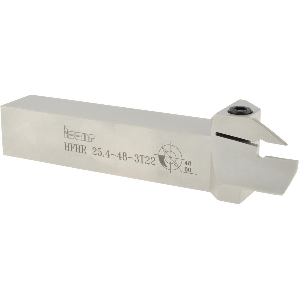 Iscar Indexable Grooving Toolholder: HFHR 25.4-75-3T25, External, Right Hand, 3.94" Max Workpiece Dia - 2500099