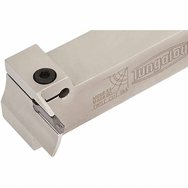 Tungaloy Indexable Grooving Toolholder: CTFVR2525-6T20-073150, 150 mm Max Workpiece Dia - 6860673