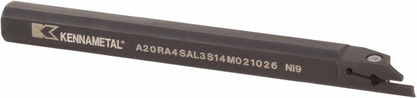 Kennametal Indexable Grooving Toolholder: A16RA4SAR3S14N026036, Internal, Right Hand, 36 mm Max Workpiece Dia - 3871032