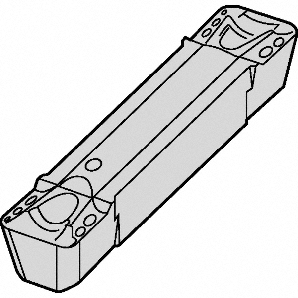 Kennametal Indexable Grooving Toolholder: A16RA4SAR3S14N026036, Internal, Right Hand, 36 mm Max Workpiece Dia - 3871032