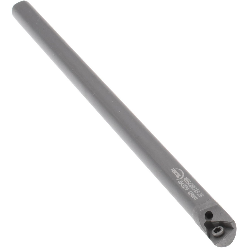 Hertel Indexable Boring Bar: HBBG-C250L3-6.0-.285, 0.2850" Min Bore, Left Hand, Solid Carbide - H08614810