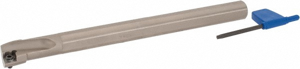 Iscar Indexable Boring Bar: S-SCLCR 12-3, 0.9850" Min Bore, Right Hand, -5 deg Lead, Steel - 3600831