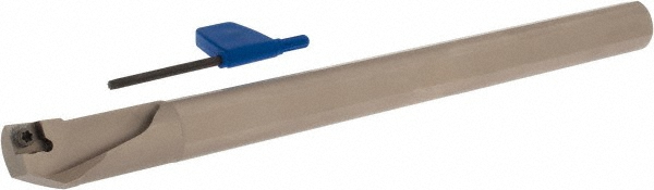 Iscar Indexable Boring Bar: S-SCLCR 12-3, 0.9850" Min Bore, Right Hand, -5 deg Lead, Steel - 3600831