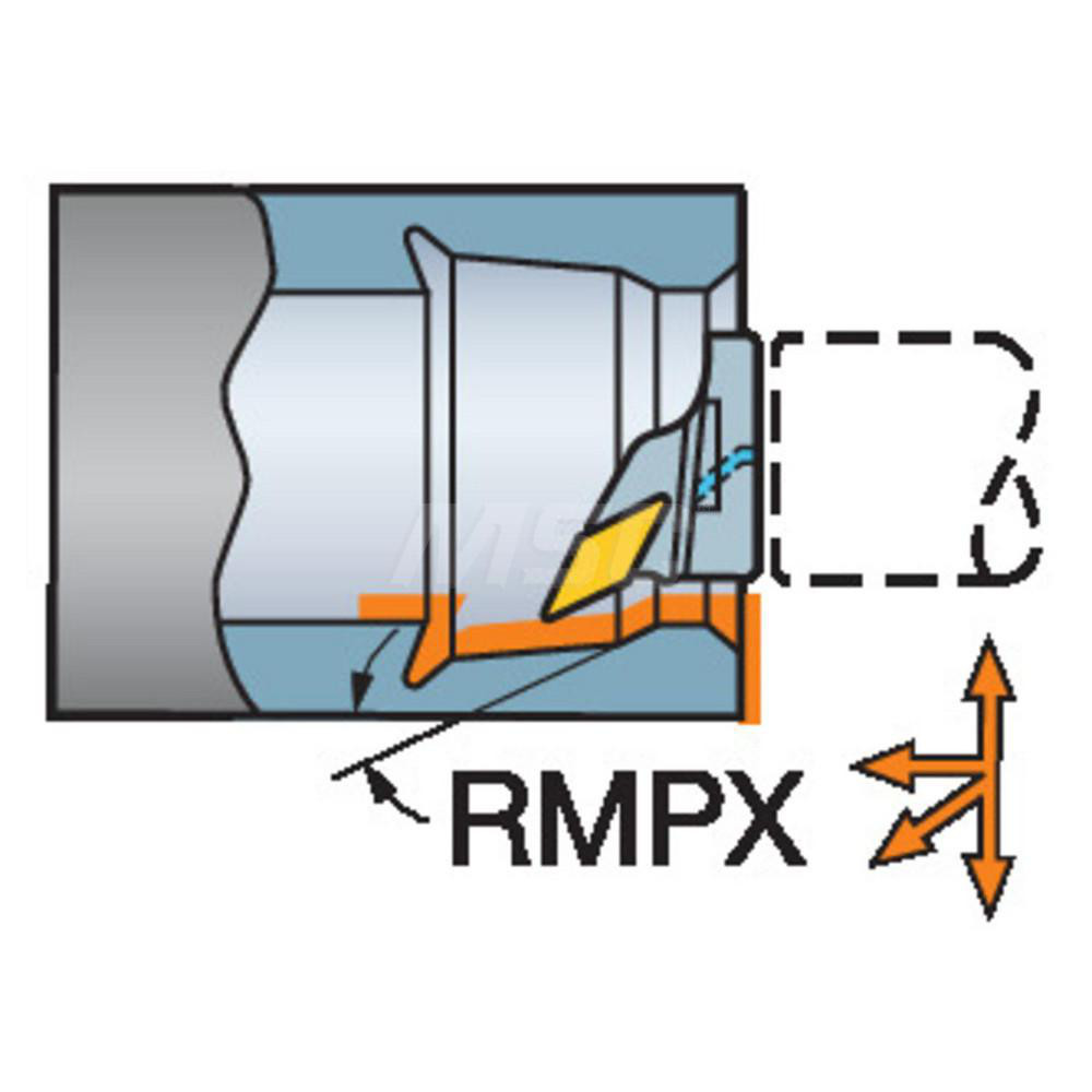 Sandvik Coromant Modular Turning & Profiling Head: Size 40, 34 mm Head Length, Left Hand - 5764425