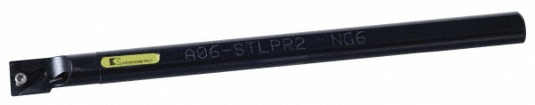 Kennametal Indexable Boring Bar: E16TCTFPR3 KWH, 30.48 mm Min Bore, Right Hand, 25.40 mm Shank Dia, Solid Carbide - 1152598