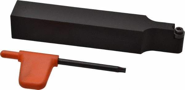 Micro 100 Indexable Turning Toolholder: SCSCR 1212 J3, 45.0 & 55.0 deg Lead Angle - 10-3365