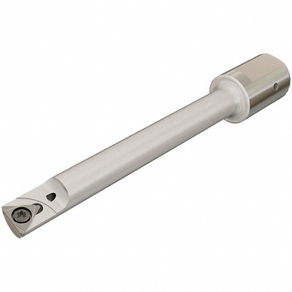 Kyocera Indexable Boring Bar: C06MSCLPR25, 0.4720" Min Bore, Right Hand, 5 deg Lead, Solid Carbide - THC89106