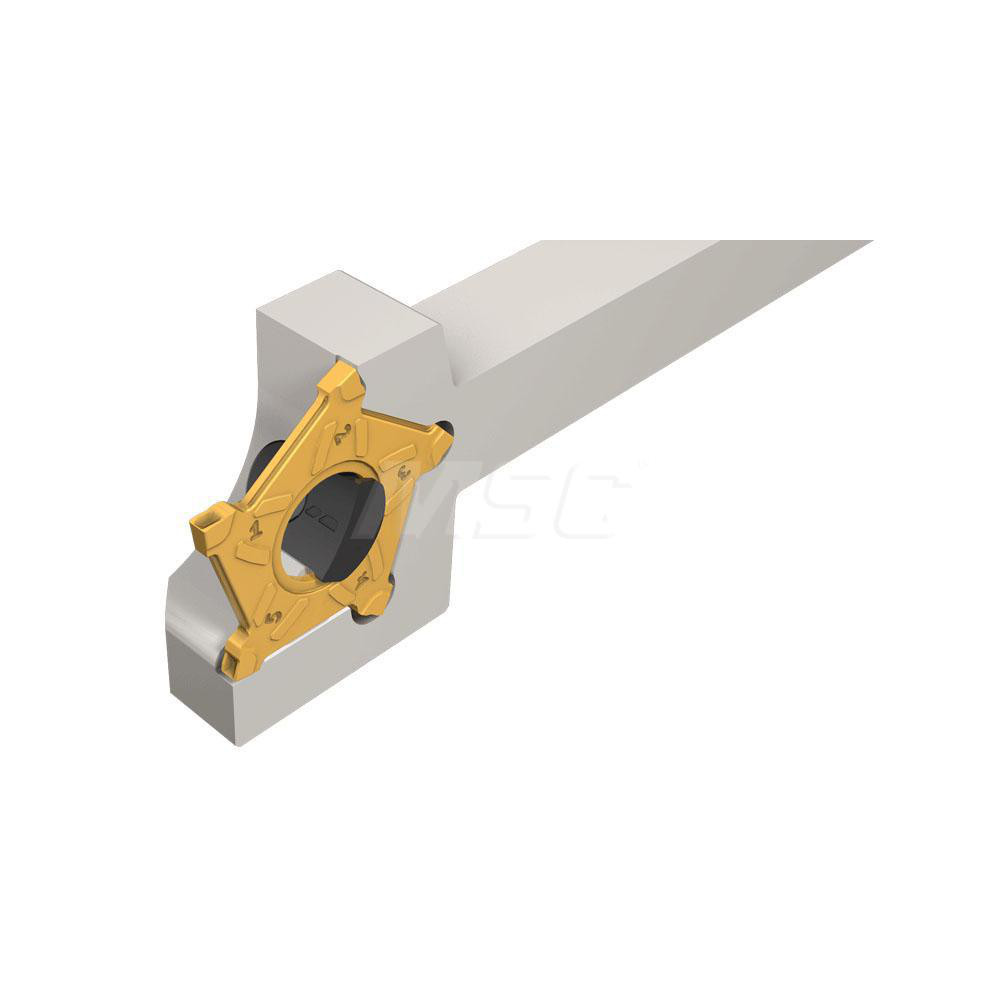 Iscar Indexable Grooving-Cutoff Toolholder: PCHR19D403IQ, 3 mm Min Groove Width, 20 mm Max Depth of Cut, Right Hand - 2302579