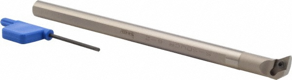 Iscar Indexable Boring Bar: S20RSDUCR11, 25.00 mm Min Bore, Right Hand, 20.00 mm Shank Dia, Steel - 3600917