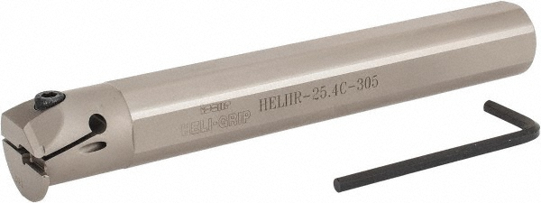 Iscar Indexable Grooving Toolholder: HELIIR 31.7C-510, Internal, Right Hand - 2500484