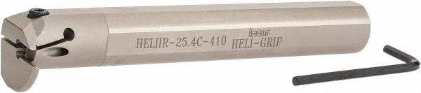 Iscar Indexable Grooving Toolholder: HELIIR 31.7C-510, Internal, Right Hand - 2500484