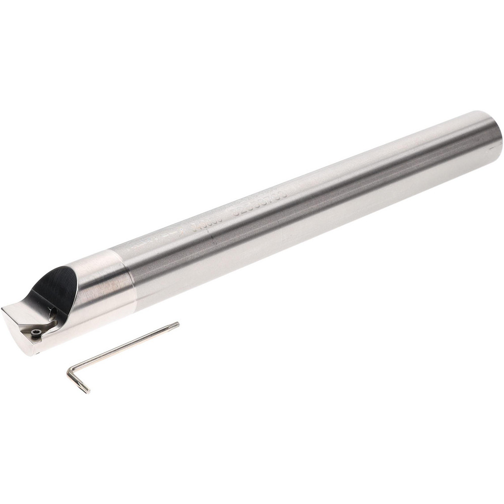 Hertel Indexable Boring Bar: HBBS-S1250R5-12.0-1355, 1.3550" Min Bore, Right Hand, Steel - H59870568