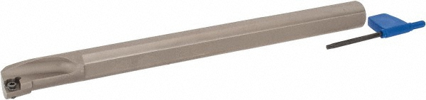Iscar Indexable Boring Bar: S12M SCLCL-06, 16.00 mm Min Bore, Left Hand, 12.00 mm Shank Dia, Steel - 3600841