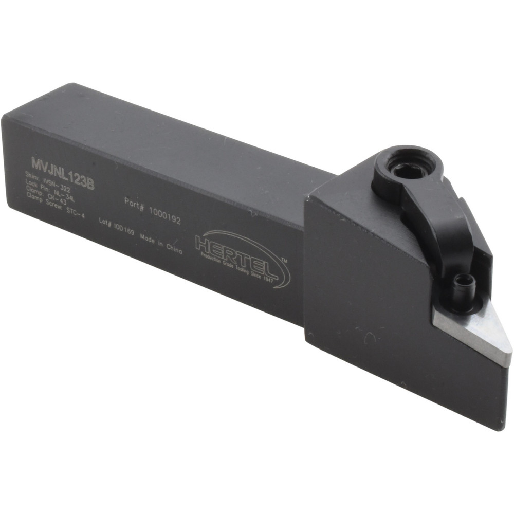 Dorian Tool Indexable Turning Toolholder: MVJNL12-3B, Clamp & Pin - 73310151063