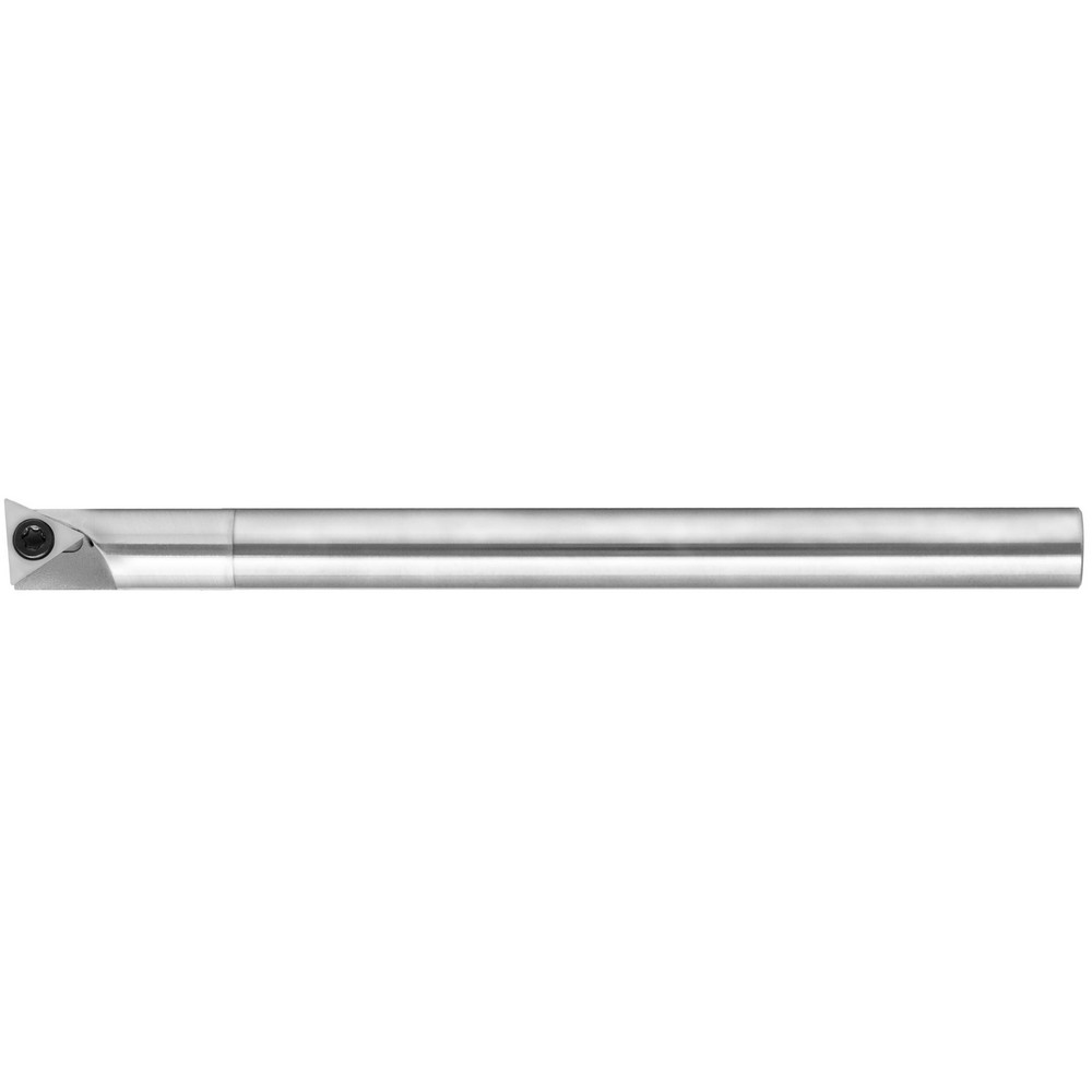 Scientific Cutting Tools Indexable Boring Bar: ADBT500F0R, 0.5600" Min Bore, Right Hand, 0 deg Lead, Solid Carbide (Shank) & Steel (Head) - ADBT500F0R