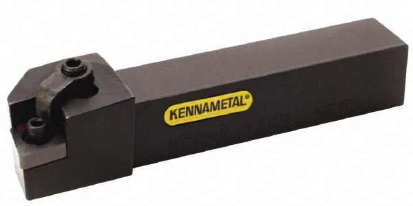 Kennametal Indexable Turning Toolholder: MCGNL124B, Clamp & Screw - 1096113