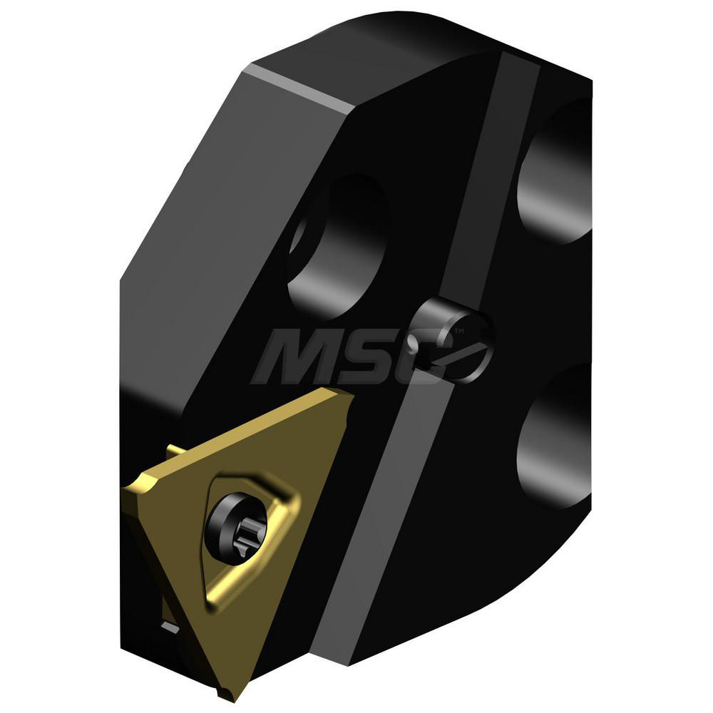 Sandvik Coromant Modular Grooving Head: Right Hand, Cutting Head, System Size 32, Uses 570-xxR/L123U..B Inserts - 5764706