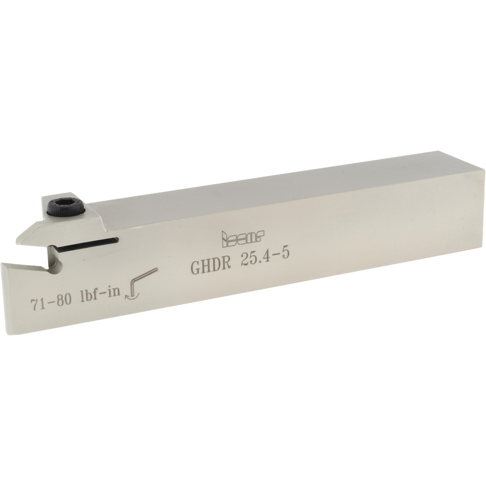 Iscar Indexable Grooving Toolholder: GHDR 16-3ST, External, Right Hand - 2800148