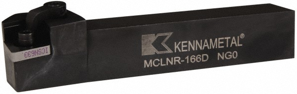 Kennametal Indexable Turning Toolholder: MCKNR246D, Clamp & Screw - 1808140