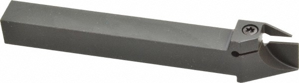 Kennametal Indexable Cutoff Toolholder: 0.532" Max Depth of Cut, 1.063" Max Workpiece Dia, 1.5 mm Min Insert Width, Right Hand - 2981194
