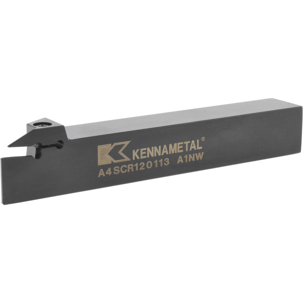 Kennametal Indexable Cutoff Toolholder: 0.532" Max Depth of Cut, 1.063" Max Workpiece Dia, 1.5 mm Min Insert Width, Right Hand - 2981194