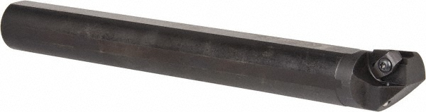 Seco Indexable Boring Bar: A24-MVLNL-3, 2.2500" Min Bore, Left Hand, 95 deg Lead, Steel - 00041119
