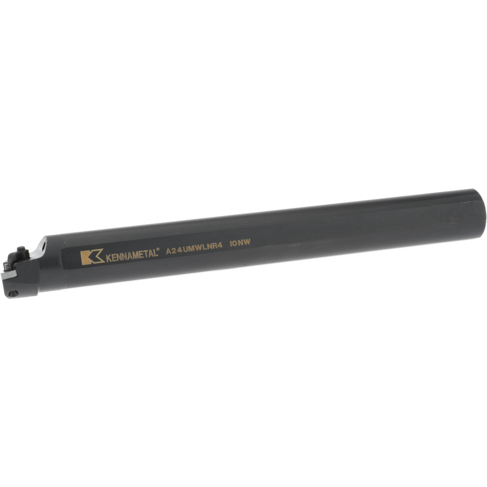 Seco Indexable Boring Bar: A24-MVLNL-3, 2.2500" Min Bore, Left Hand, 95 deg Lead, Steel - 00041119