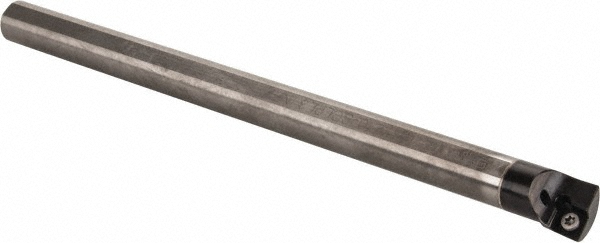 Kennametal Indexable Boring Bar: E10SCLPL2 KWH, 19.56 mm Min Bore, Left Hand, 15.88 mm Shank Dia, -5 deg Lead, Solid Carbide - 1152729