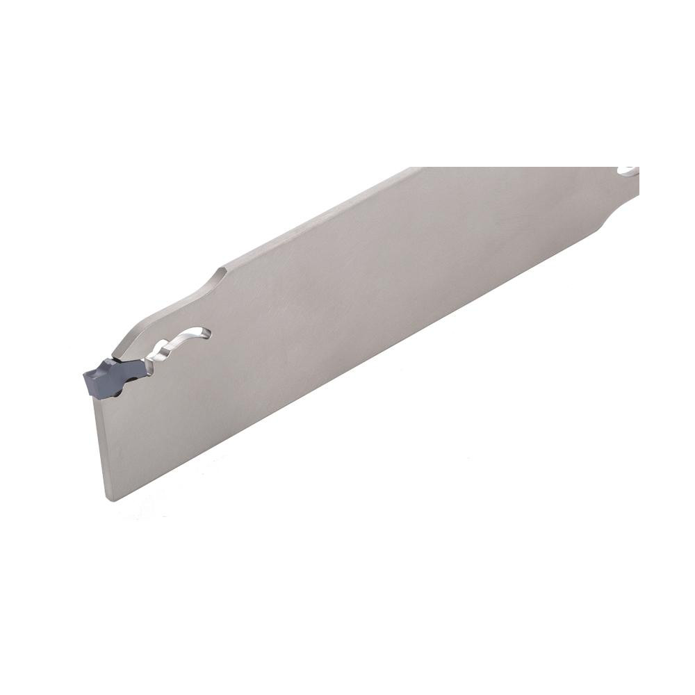 Tungaloy Indexable Cut-Off Blades; End Type: Double; Hand: Neutral; Blade Height (Decimal Inch): 1.2600; Blade Width (Decimal Inch): 0.0940; Blade Overall Length (Decimal Inch): 5.9055; Blade Style: QSP; Compatible Insert Style: QGM; Compatible Insert Size Code: 3-020; Tool Material: Steel - 6841496