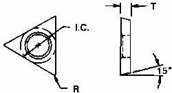 Everede Tool Indexable Boring Bar: .360 MINIBORE 0 DEG., 0.3600" Min Bore, Right Hand, 0 deg Lead, Solid Carbide - 00287