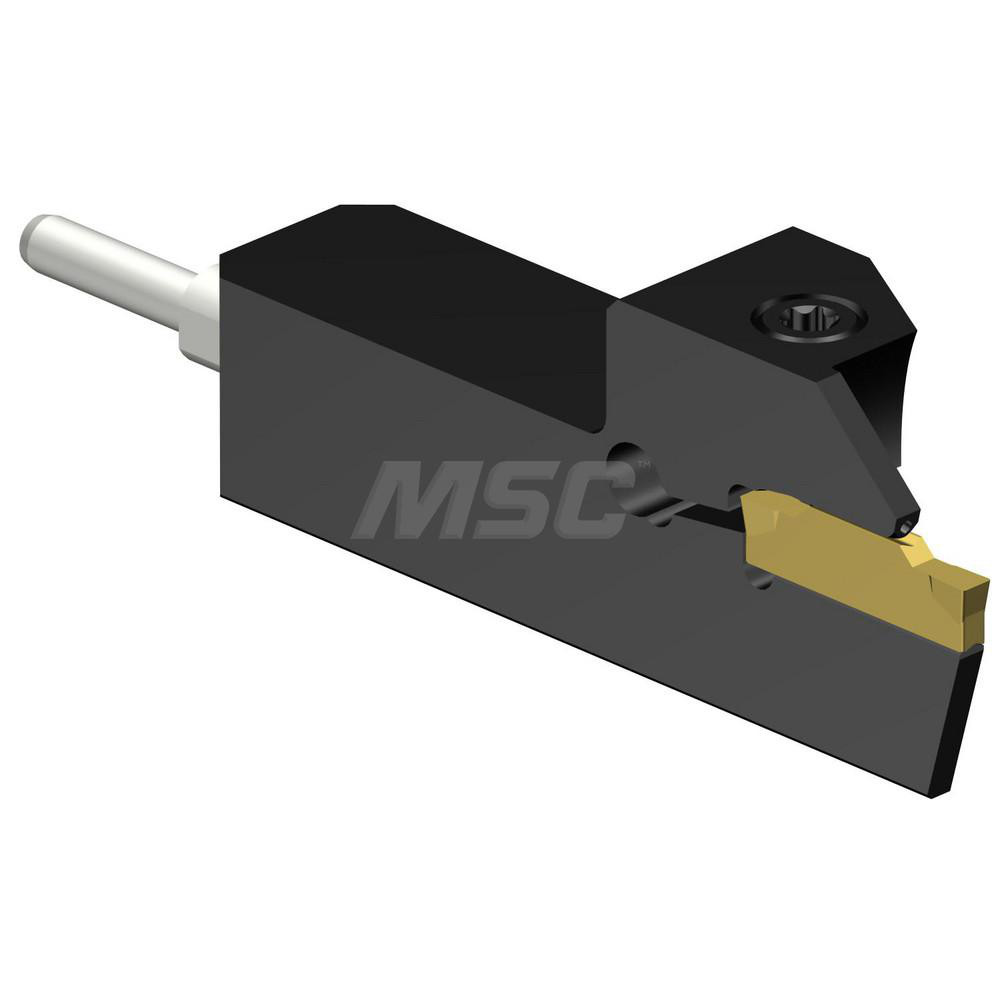 Sandvik Coromant Indexable Grooving Toolholder: LF123E067-12D, Internal or External, Left Hand, 1.6614" Max Workpiece Dia - 5856804