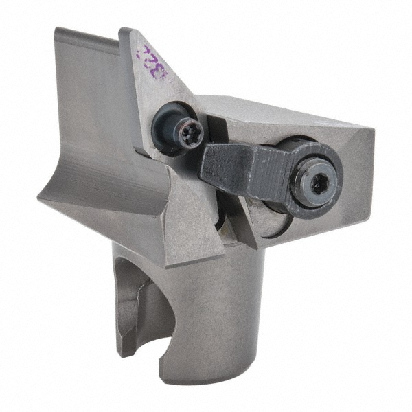 Kennametal Modular Turning & Profiling Head: Size KM25, 30 mm Head Length, External, Right Hand - 2398818