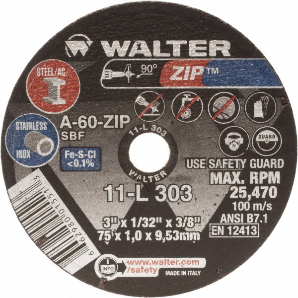 Walter Indexable Grooving-Cutoff Toolholder: G1011.08R-2T12GX16, 2 mm Max Groove Width, 12 mm Max Depth of Cut, Right Hand - 6061519