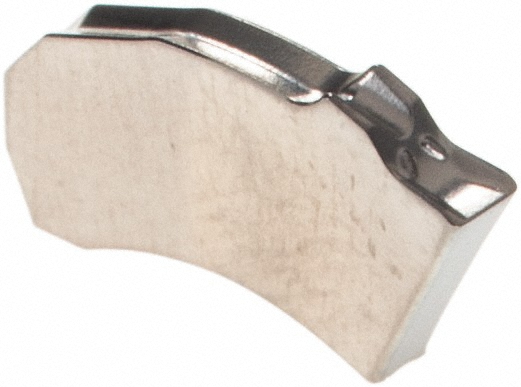 Walter Indexable Grooving-Cutoff Toolholder: G1011.08R-2T12GX16, 2 mm Max Groove Width, 12 mm Max Depth of Cut, Right Hand - 6061519