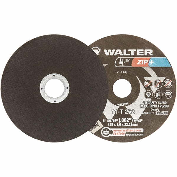 Walter Indexable Grooving-Cutoff Toolholder: G1011.08R-2T12GX16, 2 mm Max Groove Width, 12 mm Max Depth of Cut, Right Hand - 6061519