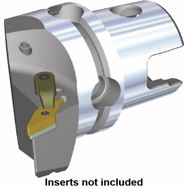Kennametal Modular Turning & Profiling Head: Size KM63, 115 mm Head Length, Right Hand - 3487461