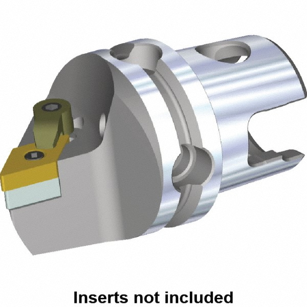 Kennametal Modular Turning & Profiling Head: Size KM63, 115 mm Head Length, Right Hand - 3487461