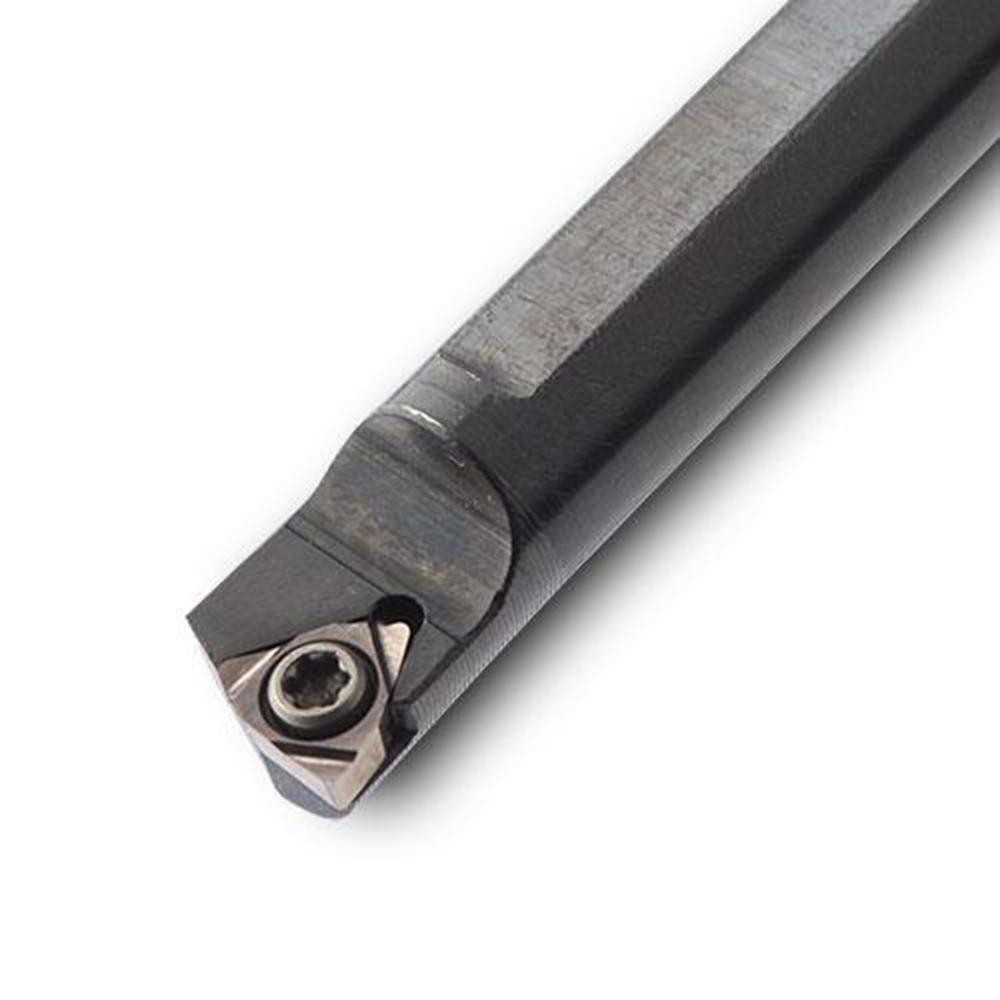 Ingersoll Cutting Tools Indexable Boring Bar: C07K-SWUBR06-D08, 0.3150" Min Bore, 93 deg Lead, Solid Carbide - 3606242