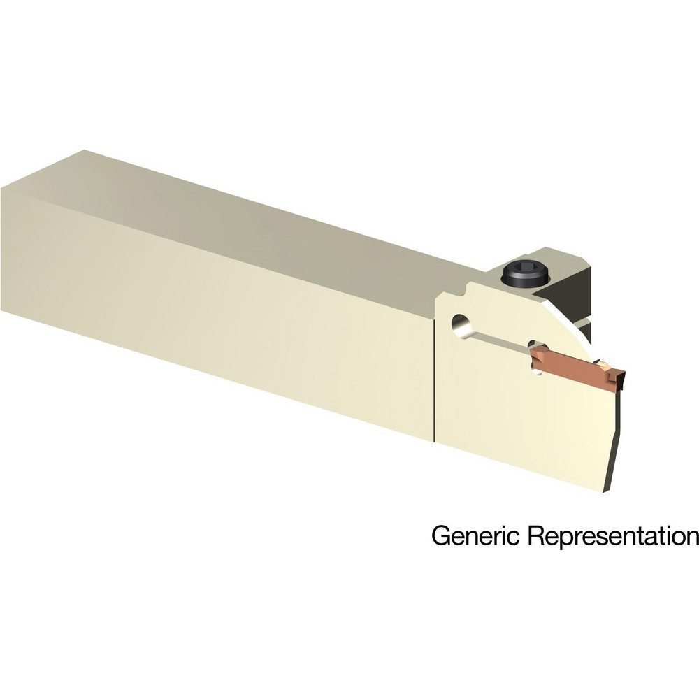 Sumitomo Indexable Cutoff Toolholder: 1" Max Depth of Cut, 2" Max Workpiece Dia, Right Hand - 2600W4H