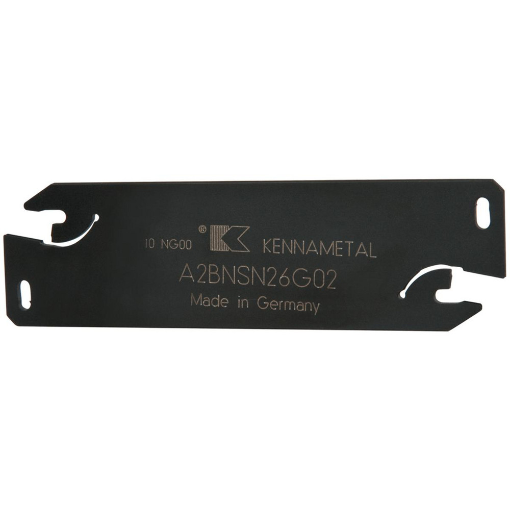 Widia Indexable Cut-Off Blades; End Type: Double-Ended; Cutting Direction: Neutral; Hand: Neutral; Blade Height (mm): 19.00; Blade Height (Decimal Inch): 0.7471; Blade Width (Decimal Inch): 0.0709; Blade Width (mm): 1.80; Blade Overall Length (Decimal Inch): 3.5533; Blade Overall Length (mm): 90.25 - 6498987